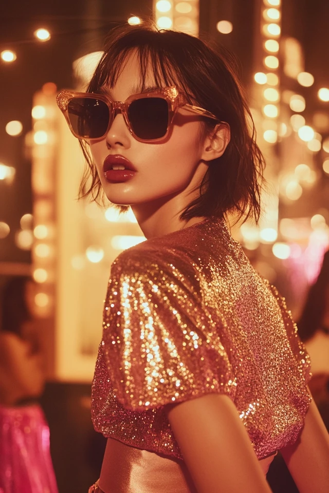 Satin and Sequin Combinations for Glamorous Skirts - photo 2