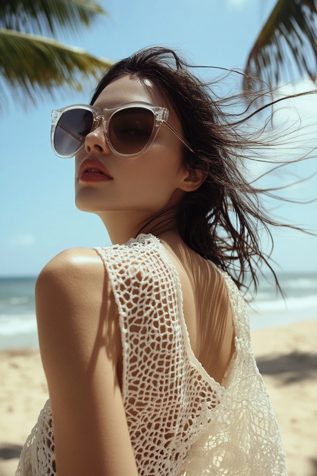 Crochet and Sheer Mesh in Light Summer Dresses - photo 7