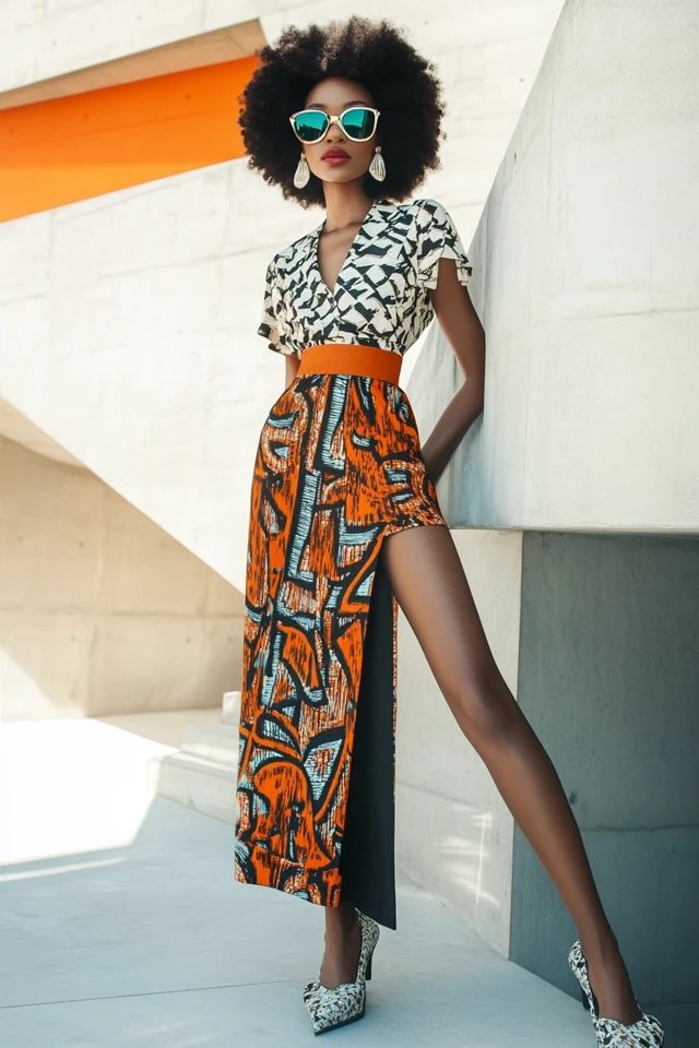 Straight Skirts with Bold Patterns for Modern Chic: Striking, Sophisticated, and Playful - photo 7