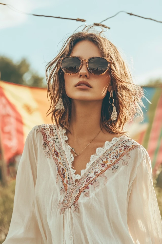 Flowy Boho Blouses for Festival Season - photo 7
