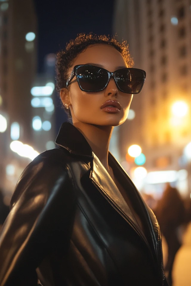 Faux Leather Blazers for Fall Power Looks - photo 7