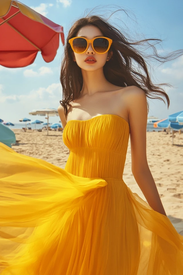 Bright Yellow Dresses for Summer Beach Days - photo 7