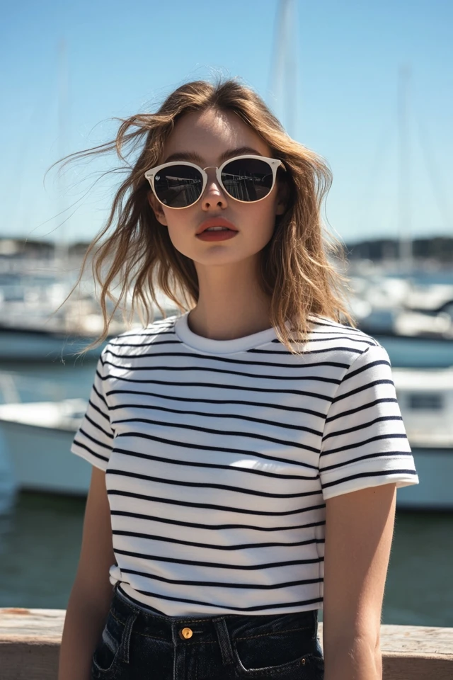 Nautical-Inspired Striped Tees for Spring Outings - photo 7