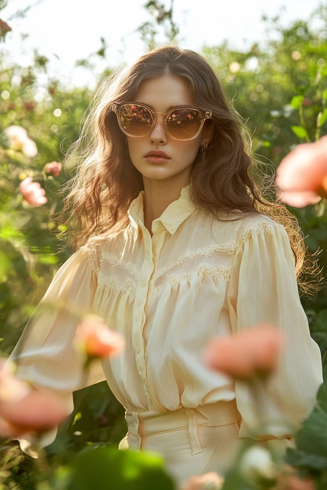 Soft Pastel Blouses for Easter Spring Looks - photo 7