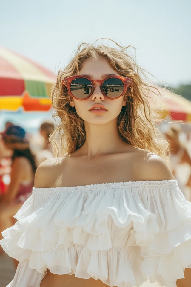 Off-Shoulder Tops with Ruffle Details for Summer Fun - photo 7