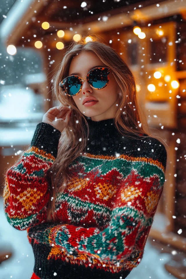 Colorful Knitwear with Fun Patterns for Winter Warmth - photo 7