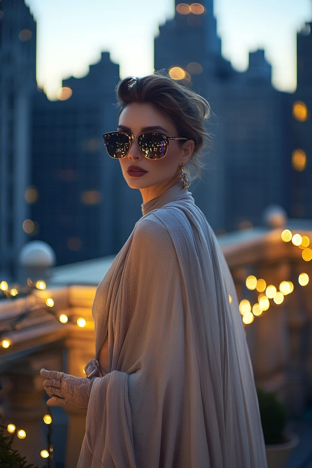 Draped Cape Dresses for Evening Elegance - photo 6