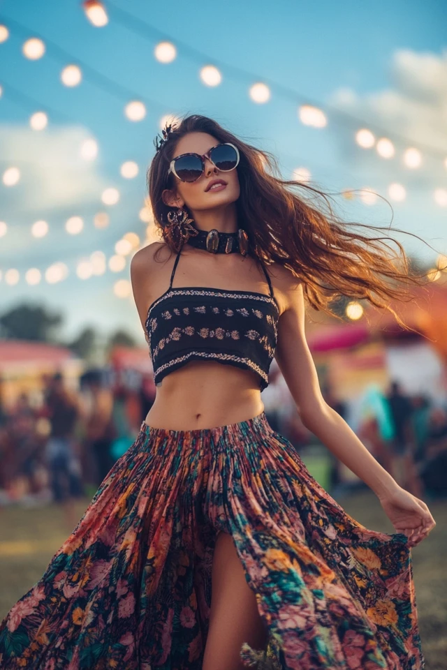 Tiered Skirts for Festival-Ready Fashion - photo 7
