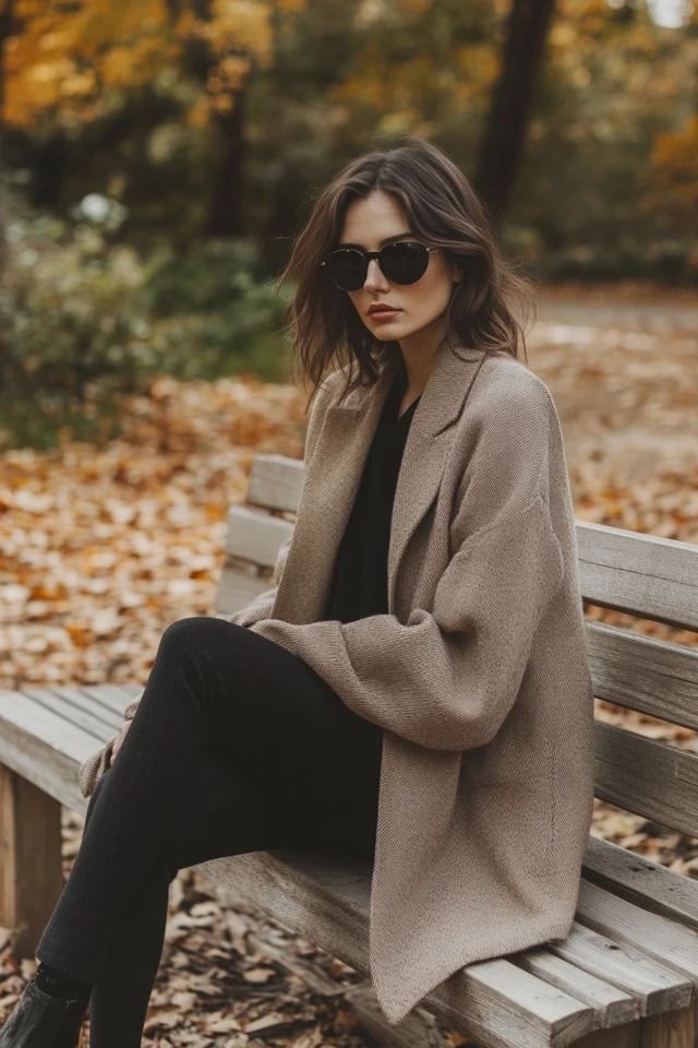 Relaxed Tunic Coats for Effortless Layers - photo 8