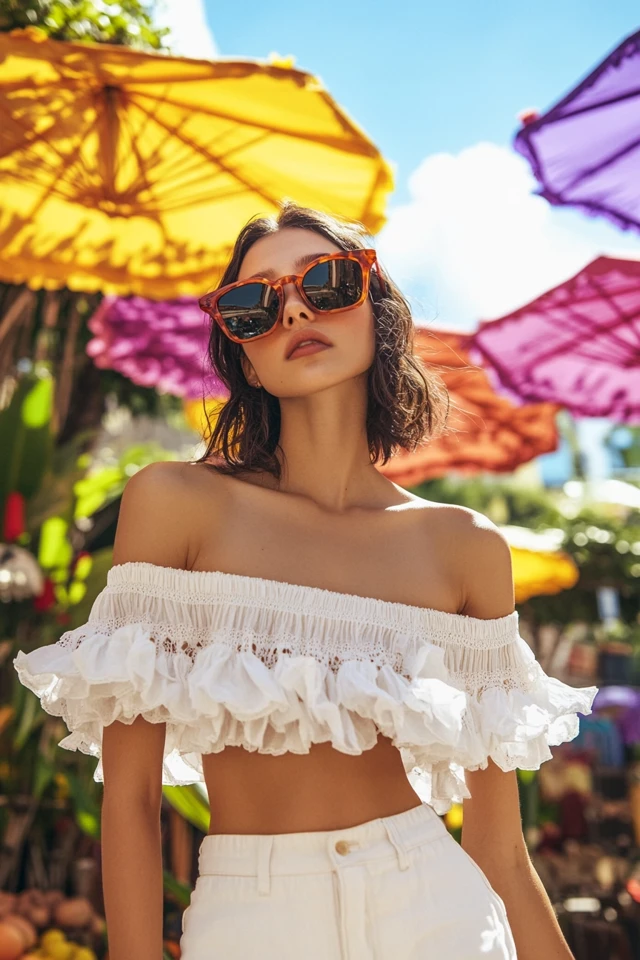 Peasant Tops with Soft Ruffles for Summer Vibes - photo 7