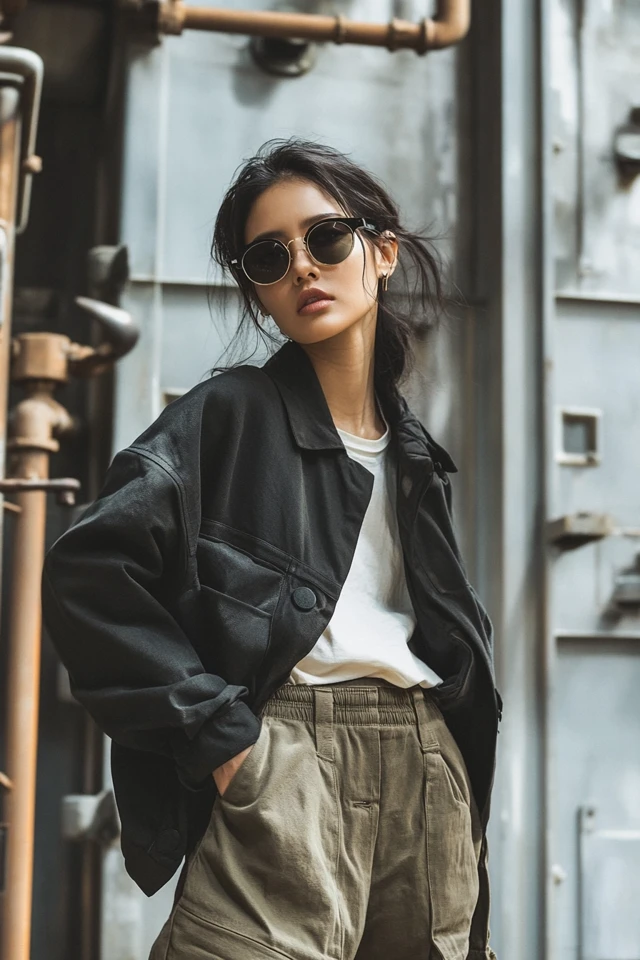Relaxed Cargo Pants for Utility Chic - photo 5