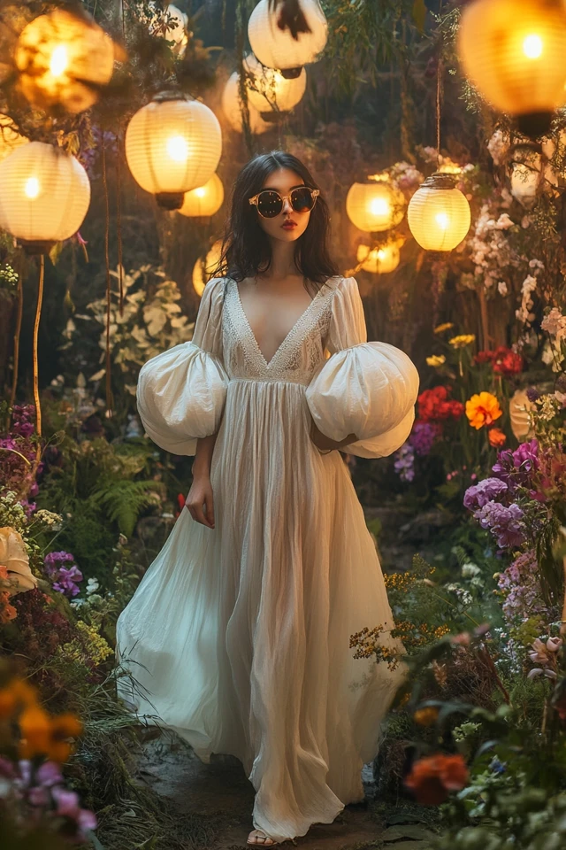 Balloon Sleeve Maxi Dresses for Ethereal Glam - photo 7