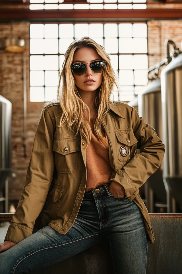 Edgy Brewery Tour Styles with Utility Jackets: Functional Fashion for Casual Outings - photo 7