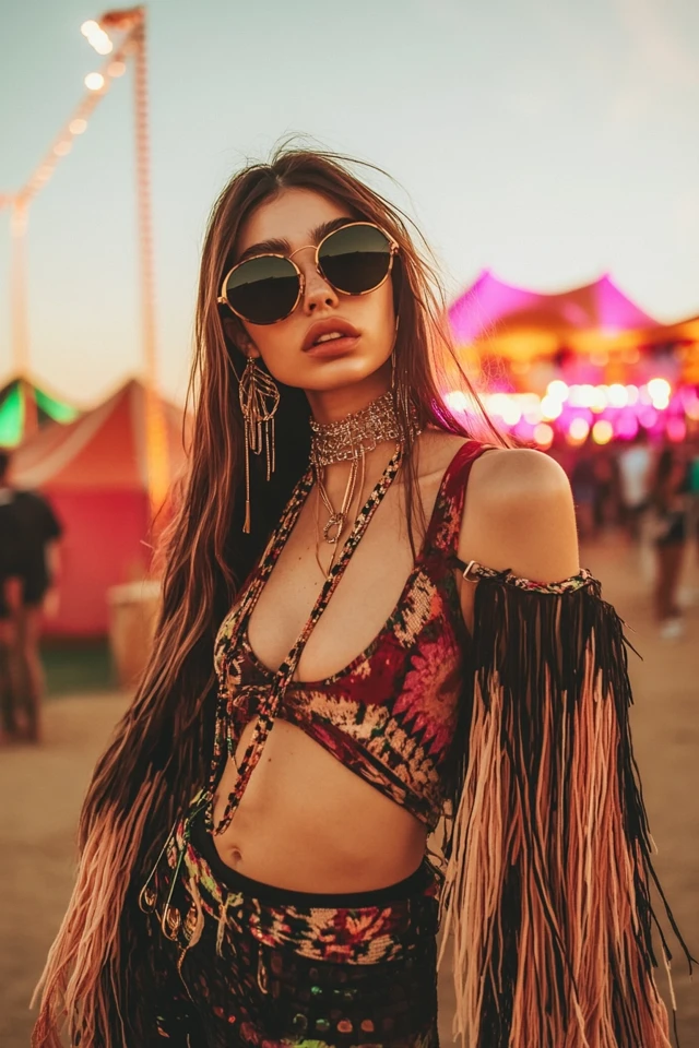 Key Features of Fringe Details for Festival Looks: - photo 7