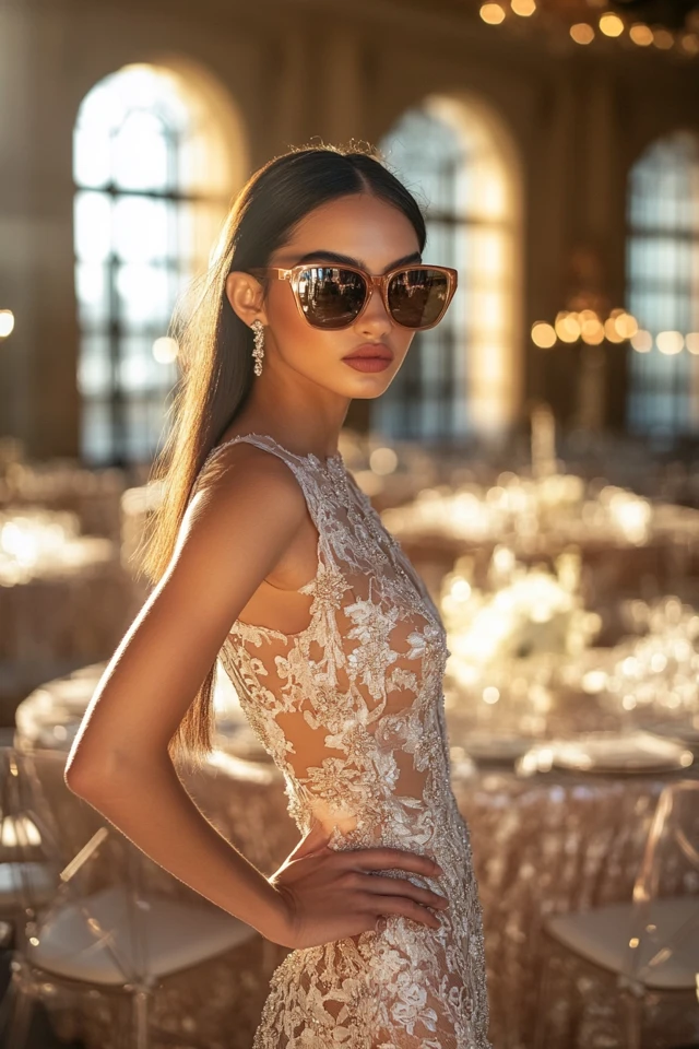 Polished Charity Event Gowns with Lace Details: Timeless Elegance for a Cause - photo 7