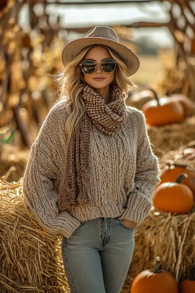 Chic Fall Harvest Festival Styles with Cozy Knits: Effortlessly Warm and Stylish for Autumn - photo 7