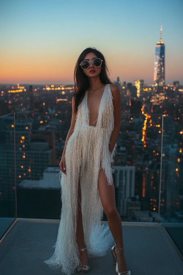 Bold Bachelorette Party Dresses with Sparkling Fringe: Party-Ready Looks for Unforgettable Nights - photo 7