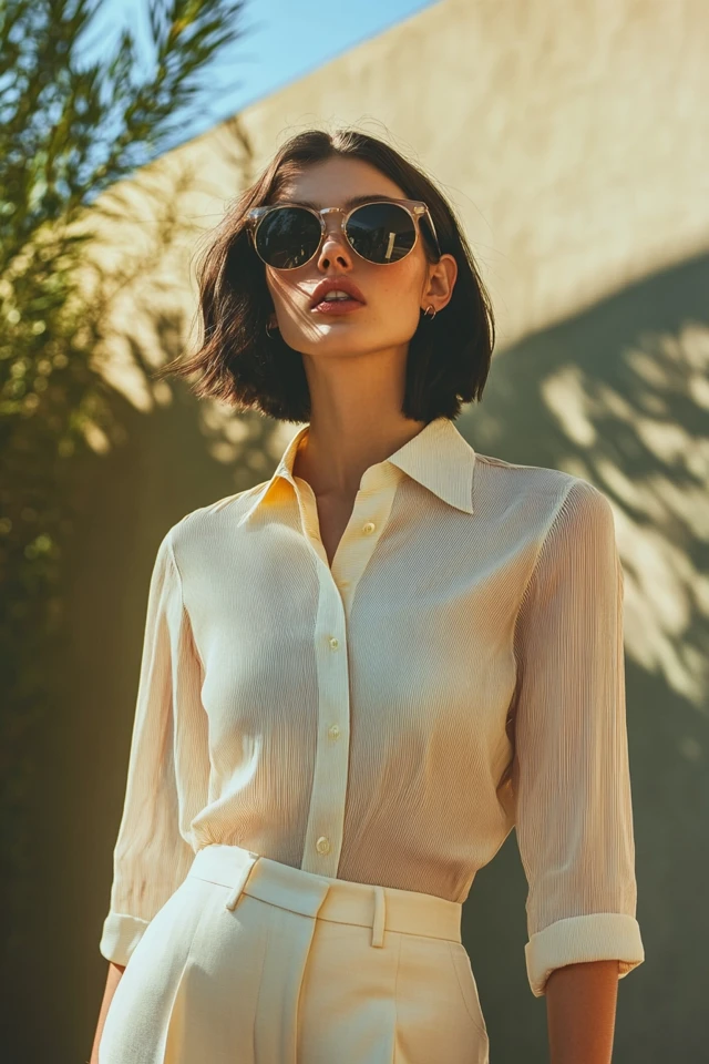Timeless Button-Up Blouses for Polished Looks - photo 7