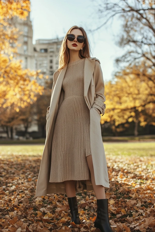 Fitted Knit Dresses for Transitional Seasons - photo 7