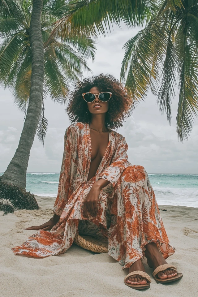 Breezy Kaftans for Vacation-Ready Outfits - photo 7