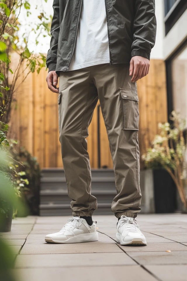 Slim Cargo Pants for Modern Utility Style - photo 4