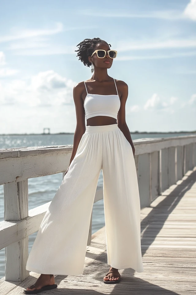 Cropped Wide-Leg Pants for Breezy Outfits - photo 6