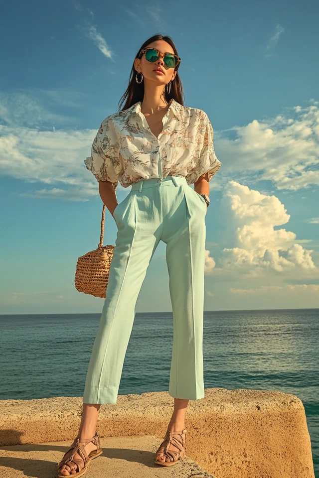 Tailored Capris for Warm Weather Elegance - photo 7