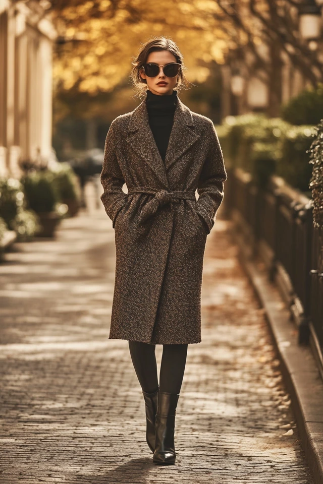 Stylish Wrap Coats for Transitional Weather - photo 7