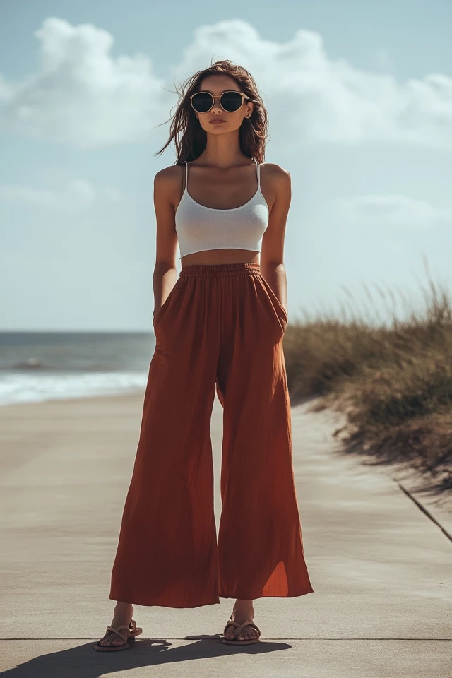 Flowy Palazzo Pants for Comfortable Chic - photo 7