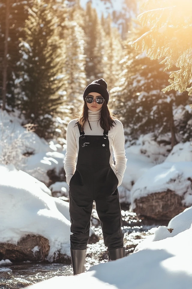 Insulated Overalls for Frosty Outdoor Activities - photo 7