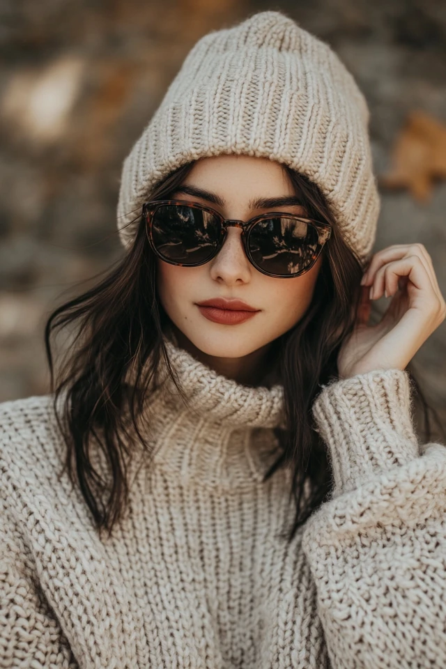 Neutral Knit Beanies for Cozy Winter Looks: Timeless, Versatile, and Effortlessly Stylish - photo 7