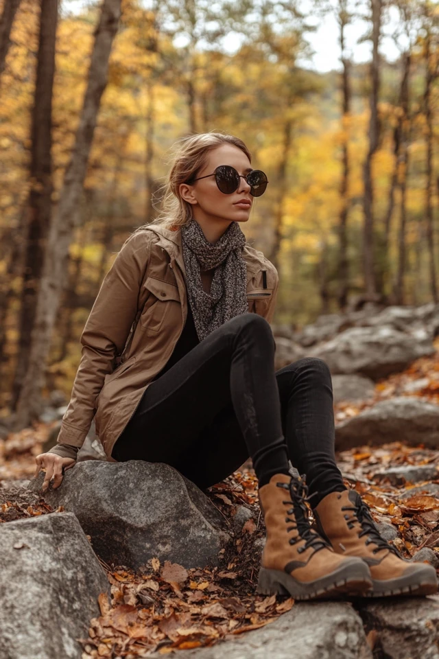 Durable Ankle Boots for Muddy Fall Trails - photo 7