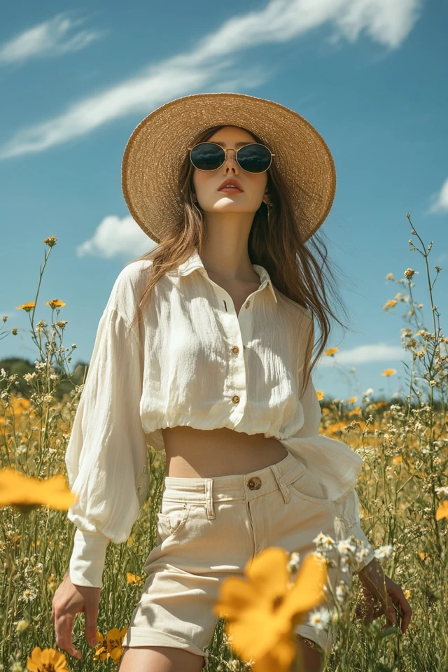 Breezy Cotton Blouses for Warm Dry Weather - photo 7