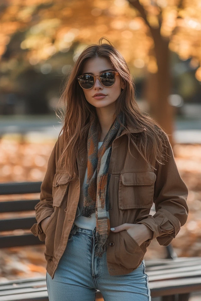 Relaxed Cargo Jackets for Mild Fall Winds - photo 7