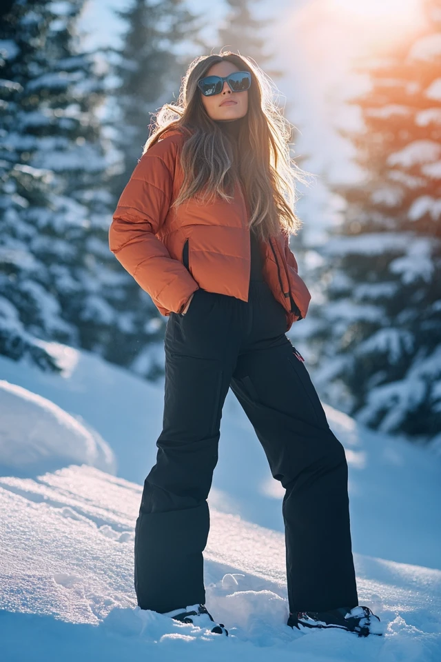 Insulated Snow Pants for Freezing Activities - photo 7