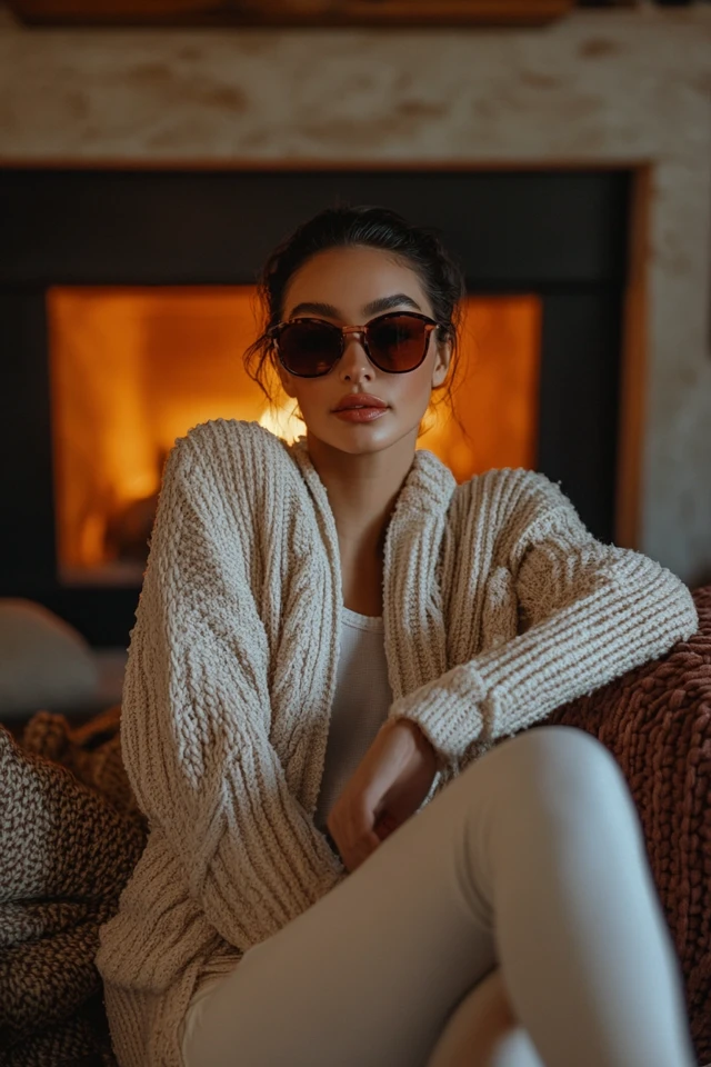 Soft Leg Warmers for Cozy Home Lounging - photo 7