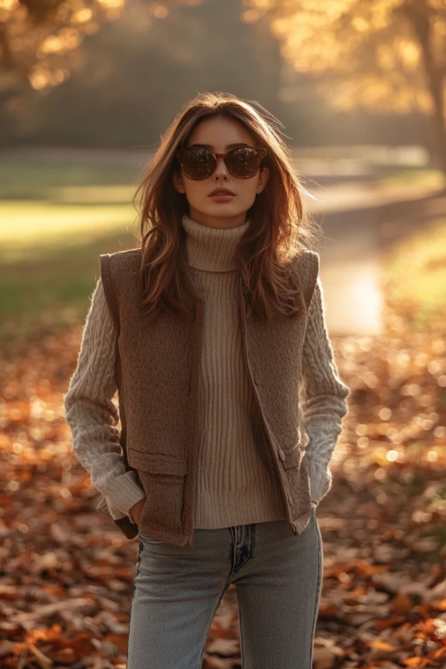 Layered Gilets for Breezy Fall Weather - photo 7