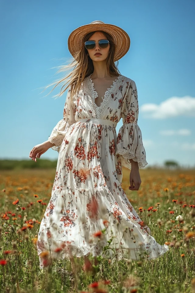 Lightweight Bohemian Dresses for Warm, Sunny Days - photo 7