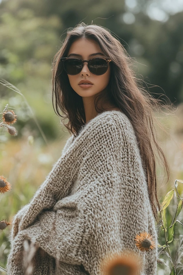 Soft Knit Ponchos for Transitional Seasons: Cozy, Stylish, and Perfect for Layering - photo 7