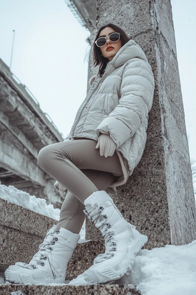 Puffy Snow Boots for Slushy Winter Streets: Stay Warm, Dry, and Stylish - photo 7