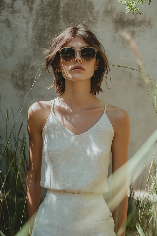 Sleeveless Linen Tops for Hot Summer Nights: Effortless, Breezy, and Timeless - photo 7