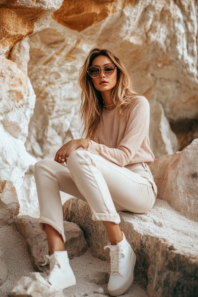 Pairing Rose Gold with Neutral Clothing for Glam Outfits