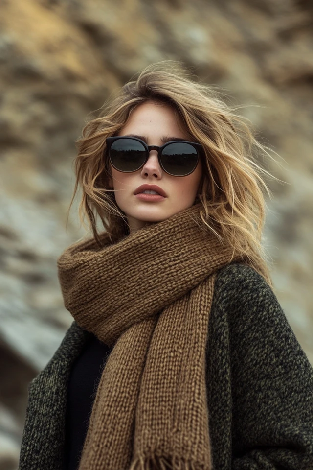 Heavy Wool Scarves for Extra Wind Chill: Warmth, Comfort, and Effortless Winter Style - photo 7