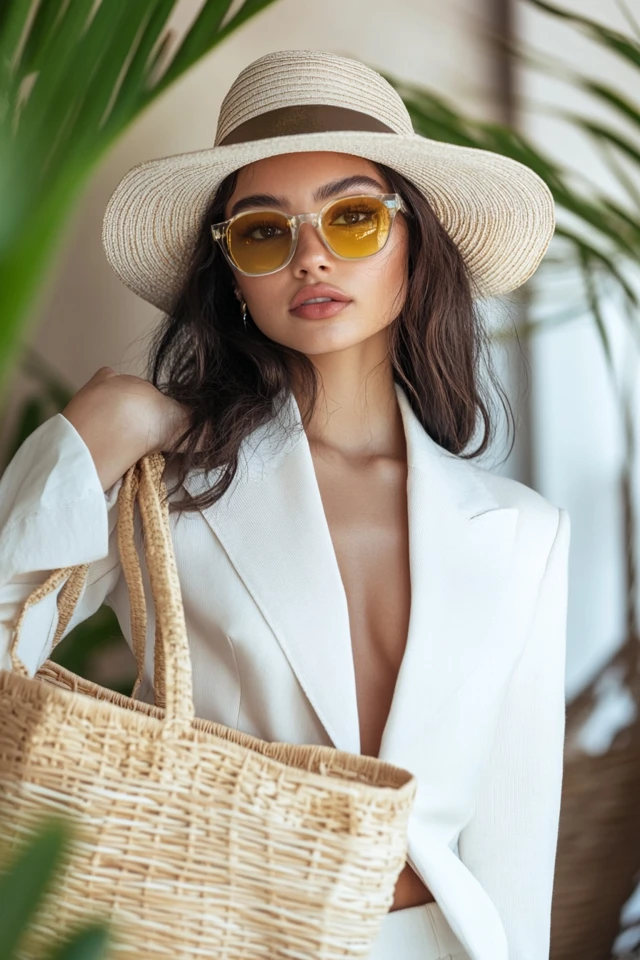 Trendy Woven Accessories: Bags, Hats, and More - photo 7