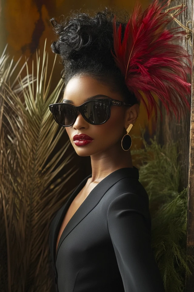 The Art of Accessorizing with Feathers - photo 7
