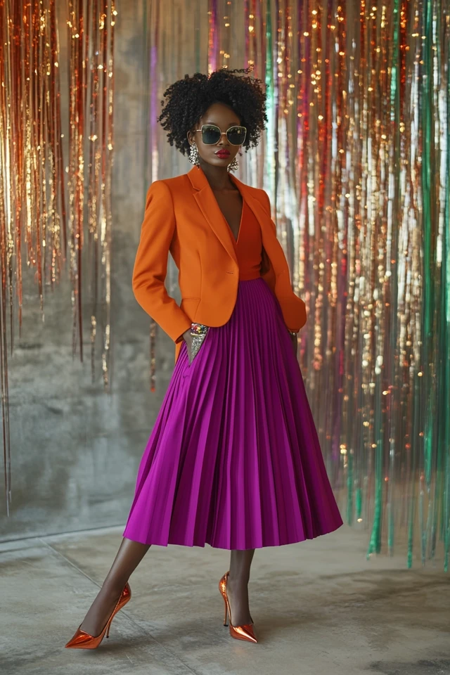 Bold Color Combinations for Holiday Office Parties - photo 7