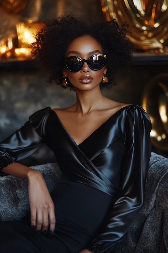 Luxe Satin Tops for Winter Dinner Dates - photo 7