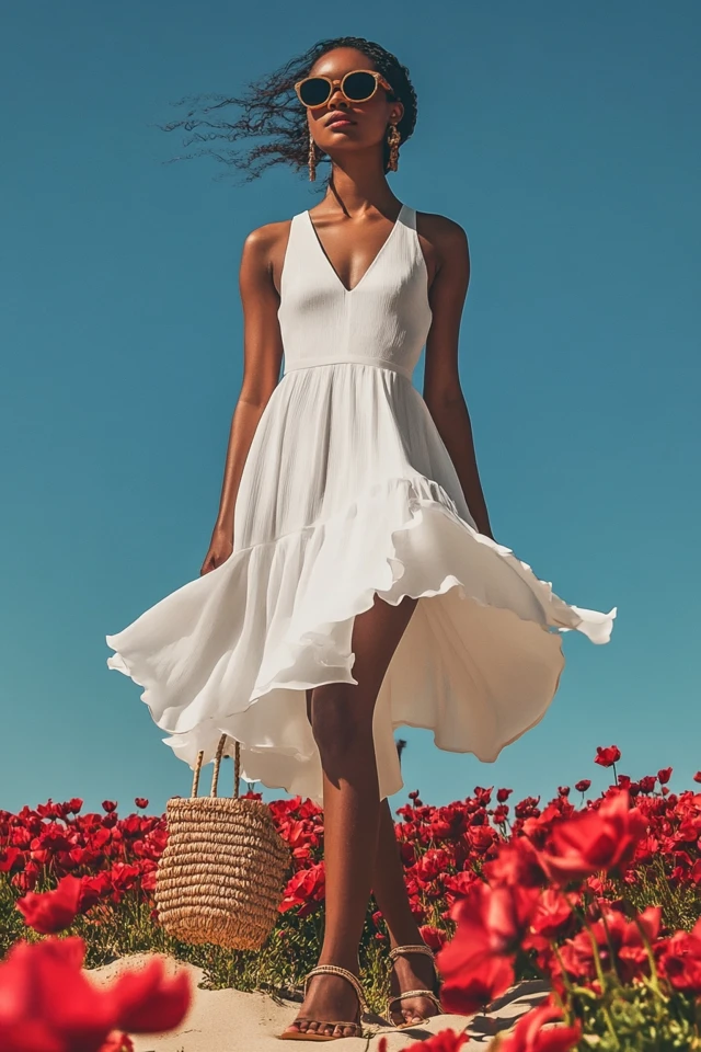 Asymmetrical Hemlines in Summer Dresses - photo 7