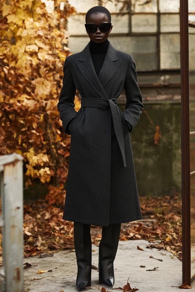Longline Coats with Structured Silhouettes - photo 7