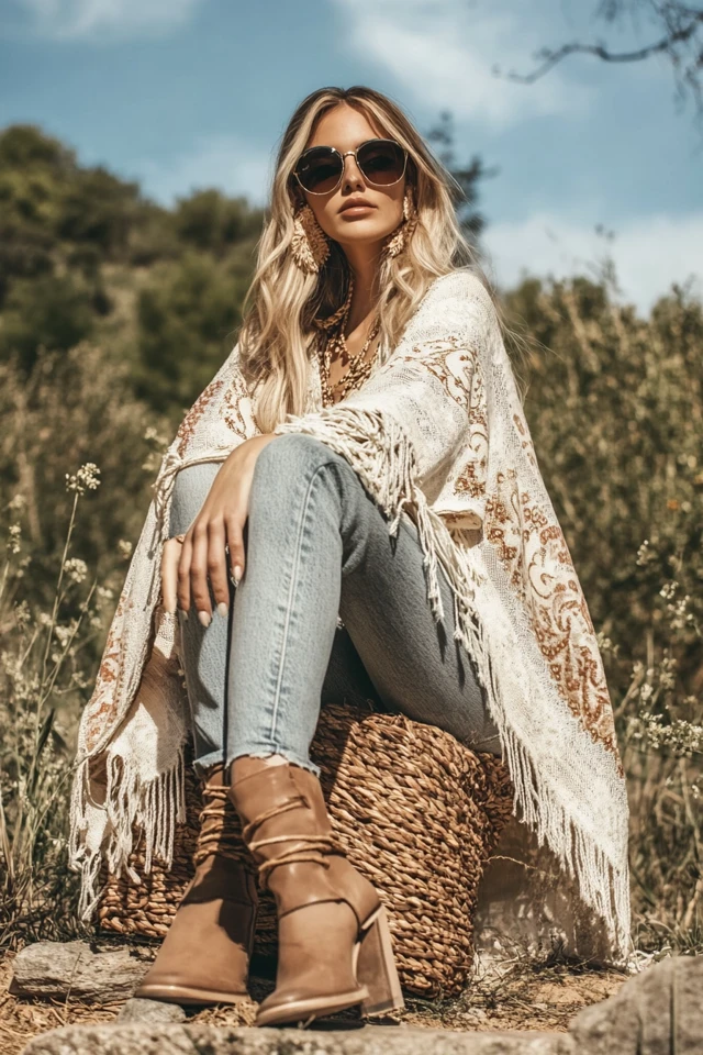 Breezy Ponchos for Effortless Boho Style - photo 5